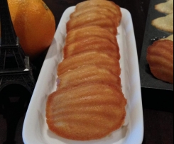 Orange Chai Madeleines