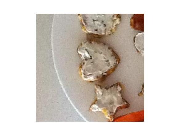 Clone of Clone of Savoury shapes with cream cheese butter