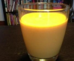 Mango Smoothie with Tumeric, Ginger and Kefir