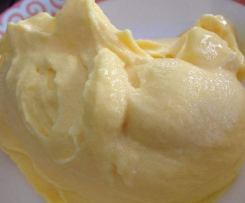 Instant Mango Soft Serve Ice Cream (sugar free, dairy free)