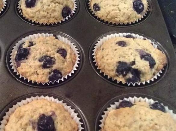 Weetbix Blueberry Muffins