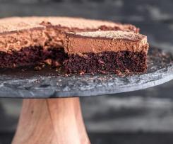 Eggless Chocolate Mousse Cake