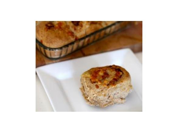 Cheesy-mite scrolls (wholemeal)