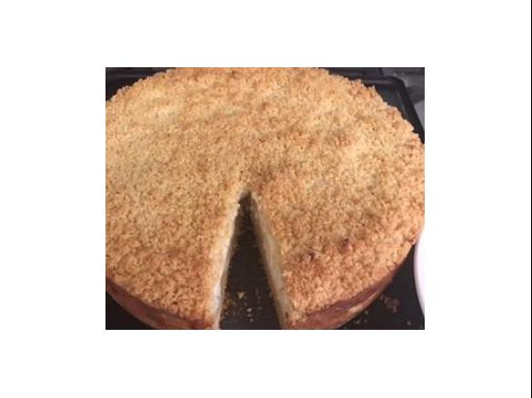Quince Crumble Cake