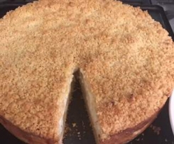 Quince Crumble Cake