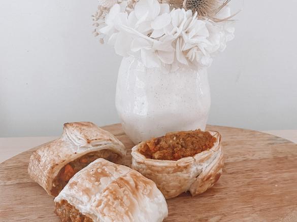 Spicy Sausage Pin Wheels