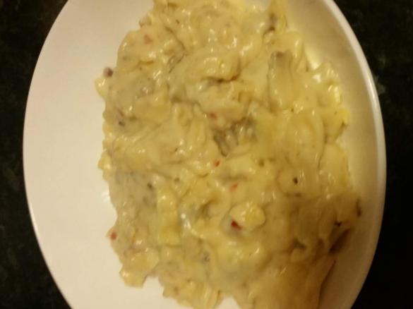 Creamy Cheesy Garlic Tortellini