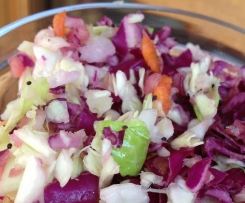Mayonnaise free coleslaw