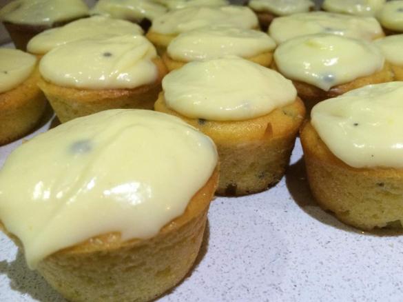 Creamy Passionfruit Cupcakes