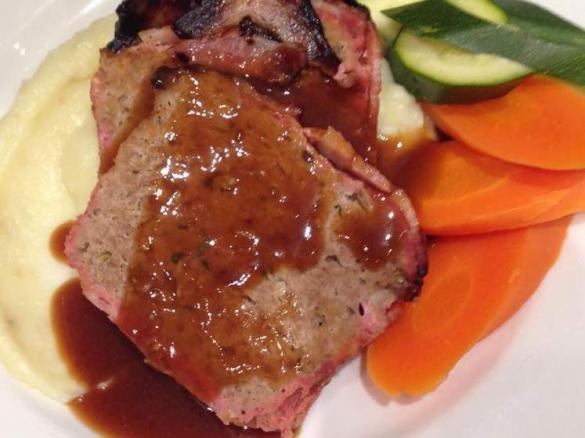 Meatloaf and Honey BBQ Glaze