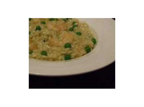 Green curry prawn Risotto