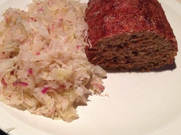 Healthy meatloaf (man approved!)