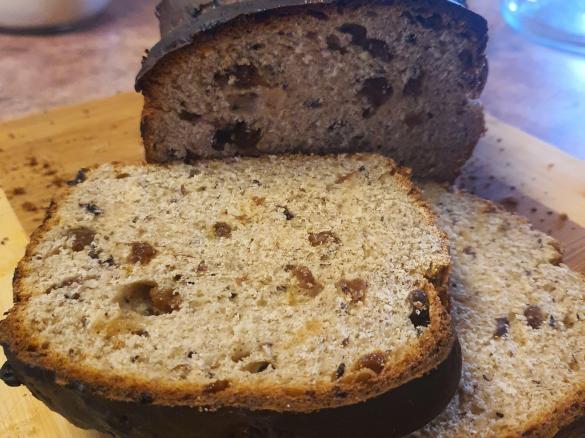 Sourdough discard Raisin Bread