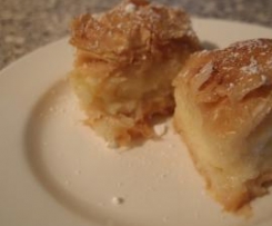 Galaktoboureko Greek Custard Pie