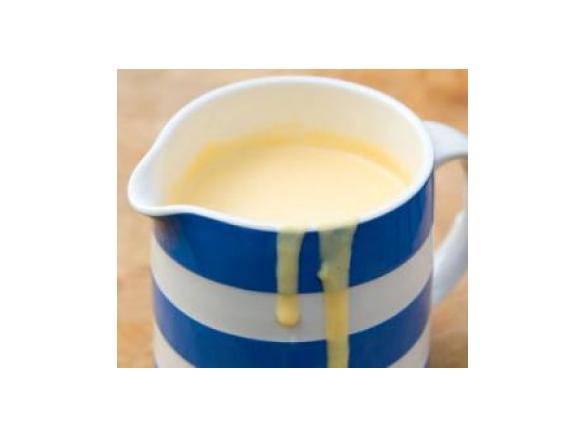 Quick Easy Eggless Brandy Custard