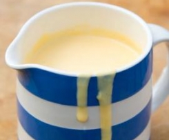 Quick Easy Eggless Brandy Custard