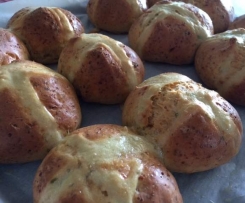 Savoury HOT CROSS Rolls