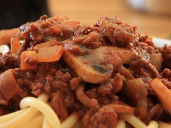 Beef & Vegetable Bolognaise Sauce