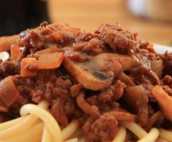 Beef & Vegetable Bolognaise Sauce