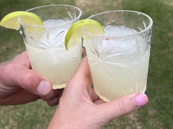 Classic lime margarita