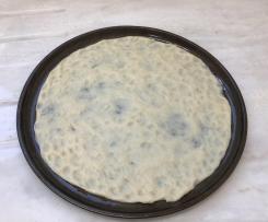 Pizza dough thin and crispy