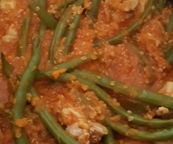 Fodmap pork & vegetable casserole with quinoa