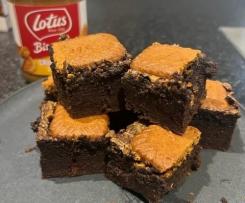 Easy Biscoff Brownies