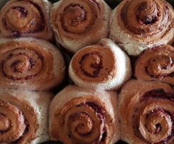 Raspberry and Apple Scrolls