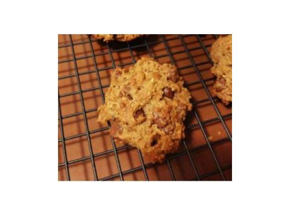 Choc chip chickpea cookies