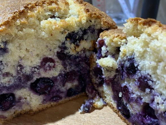 Blueberry loaf