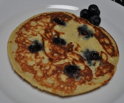 Lemon Blueberry Paleo Pancakes