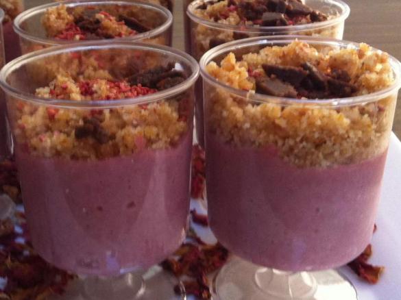 Raspberry Mousse Cheesecakes