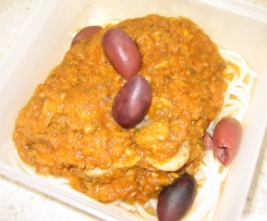 Vegetarian Spaghetti Bolognaise