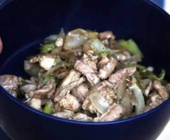 Sauteed Pork and Ginger Cabbage
