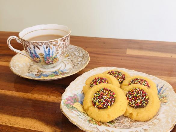 Chocolate Freckle Cookies