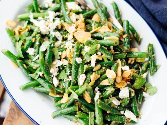 Green Bean Salad with Toasted Almonds