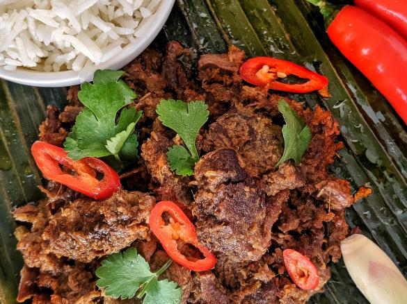 Beef Rendang (Indonesian Beef, Chilli And Coconut Dry Curry)