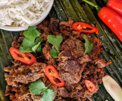 Beef Rendang (Indonesian Beef, Chilli And Coconut Dry Curry)