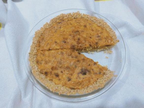 Pumpkin & Brown Rice Quiche