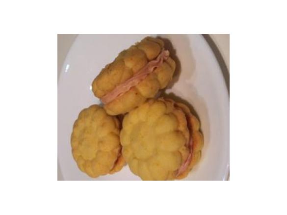 Blood Orange Melting Moments