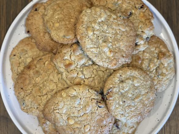 White Chocolate & Cranberry Lactation Cookies