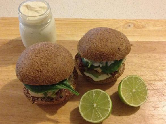 Thai Chicken Burgers