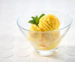 Mango and coconut icecream - sugar free