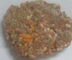 Mild Chilli Rissoles/Hamburger patties with no egg