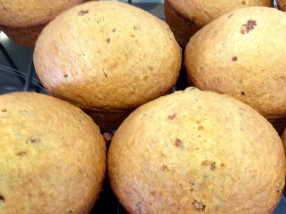 Carrot, Honey and Sultana muffins