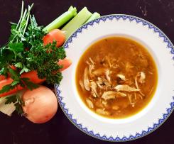 Left Over Chicken Soup