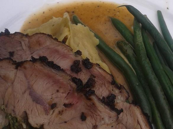 Lamb Roast with Mint and Spinach Pesto Meal - Celebrating Waitangi Day