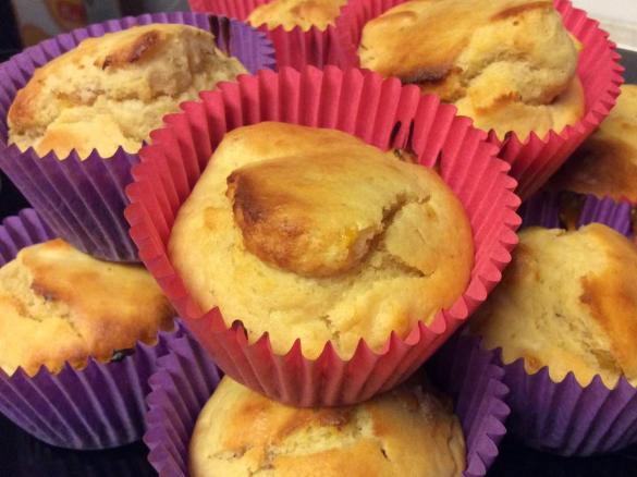 Healthy Apricot Buttermilk Muffins