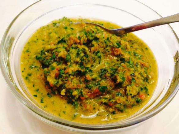 Pebre, Chilean chilli salsa