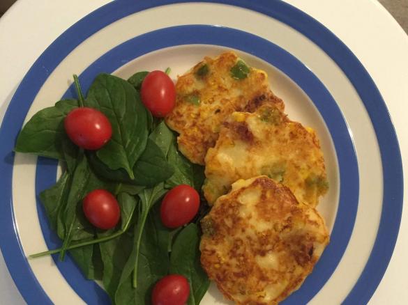 Quick and tasty 'Mexican Corn Fritters' 